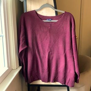 American Eagle XL Burgundy Sweater